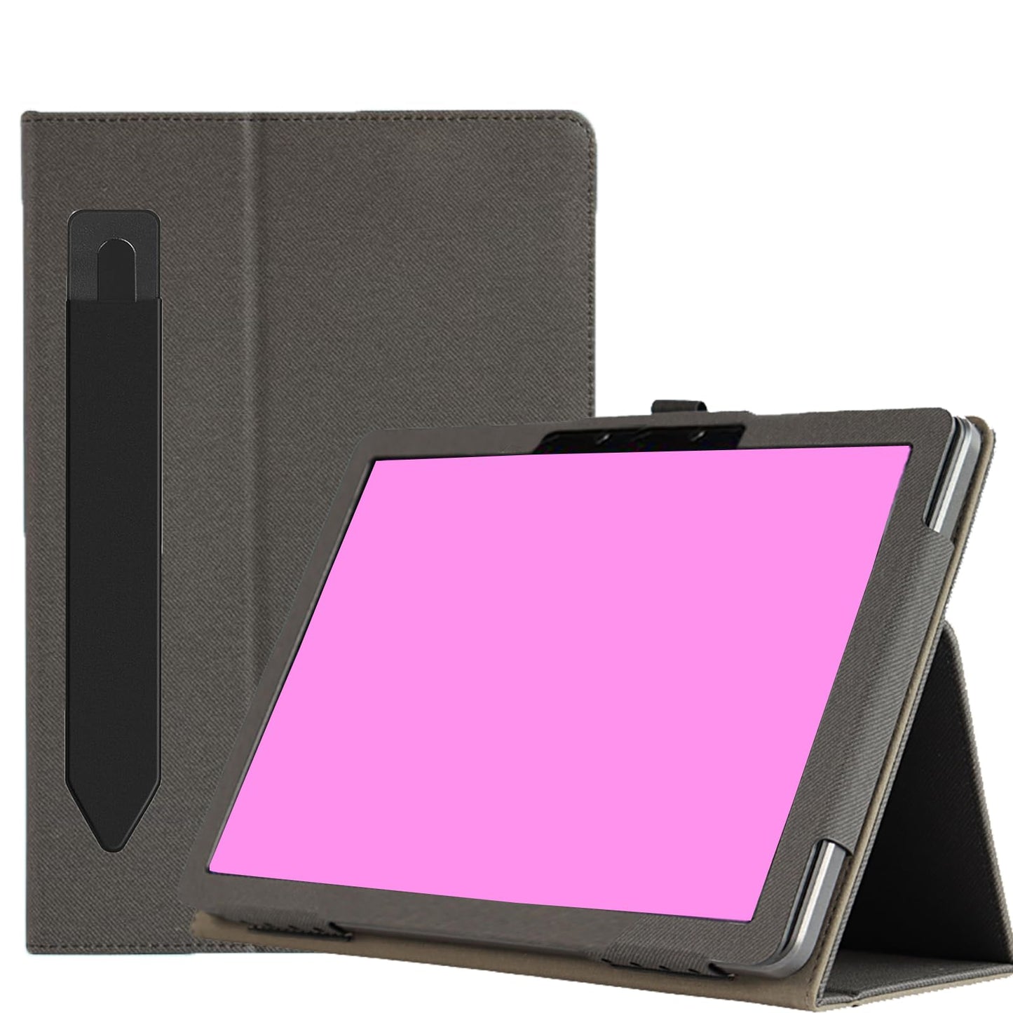 Tablet Case Work with XPPEN Magic Drawing Pad 12.2 inch, Protective Tablet Cover Sleeve with Pen Holder to Securely Store Stylus, Stand Function, Handheld Band, Shock Resistant (Slate Black)