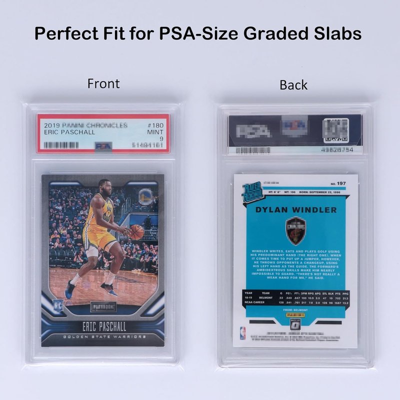Resealable Graded Card Sleeves - Exact Fit for PSA, CSG, CGC | 1000 Pack