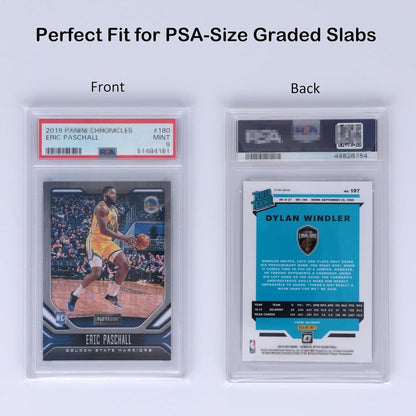 Resealable Graded Card Sleeves - Exact Fit for PSA, CSG, CGC | 1000 Pack