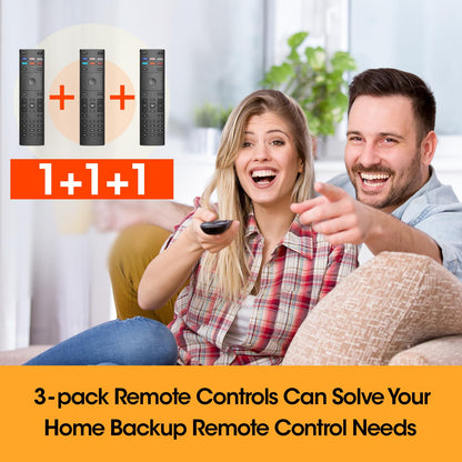 3 Pack Remote Replacement for All VIZIO Smart TV Remote, Compatible for VIZIO Remotes Control Replacement