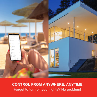 Sengled Smart Light Bulbs, Zigbee Hub Required, Works with Alexa and SmartThings, Voice Control with Google Home and Echo with built-in Hub, Soft White 60W Equivalent A19 Dimmable Smart Bulbs, 4-Pack