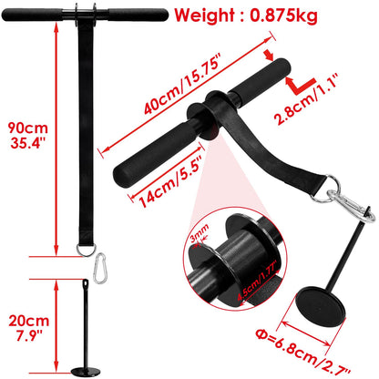 Socpuro Wrist and Forearm Blaster Exerciser, Forearm Strengther Wrist Roller Trainer for Wrist/Arm Training Workout (Nylon Webbing)