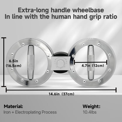 JOBUR Burn Machine 10 Pounds Multifunctional Spinning Burn Rotator Machine Resistance Adjustable Arm Exercisr Gripster Forearm Trainer 360 Degree Rotatable Home Gym Arm and Shoulder Strength Trainer