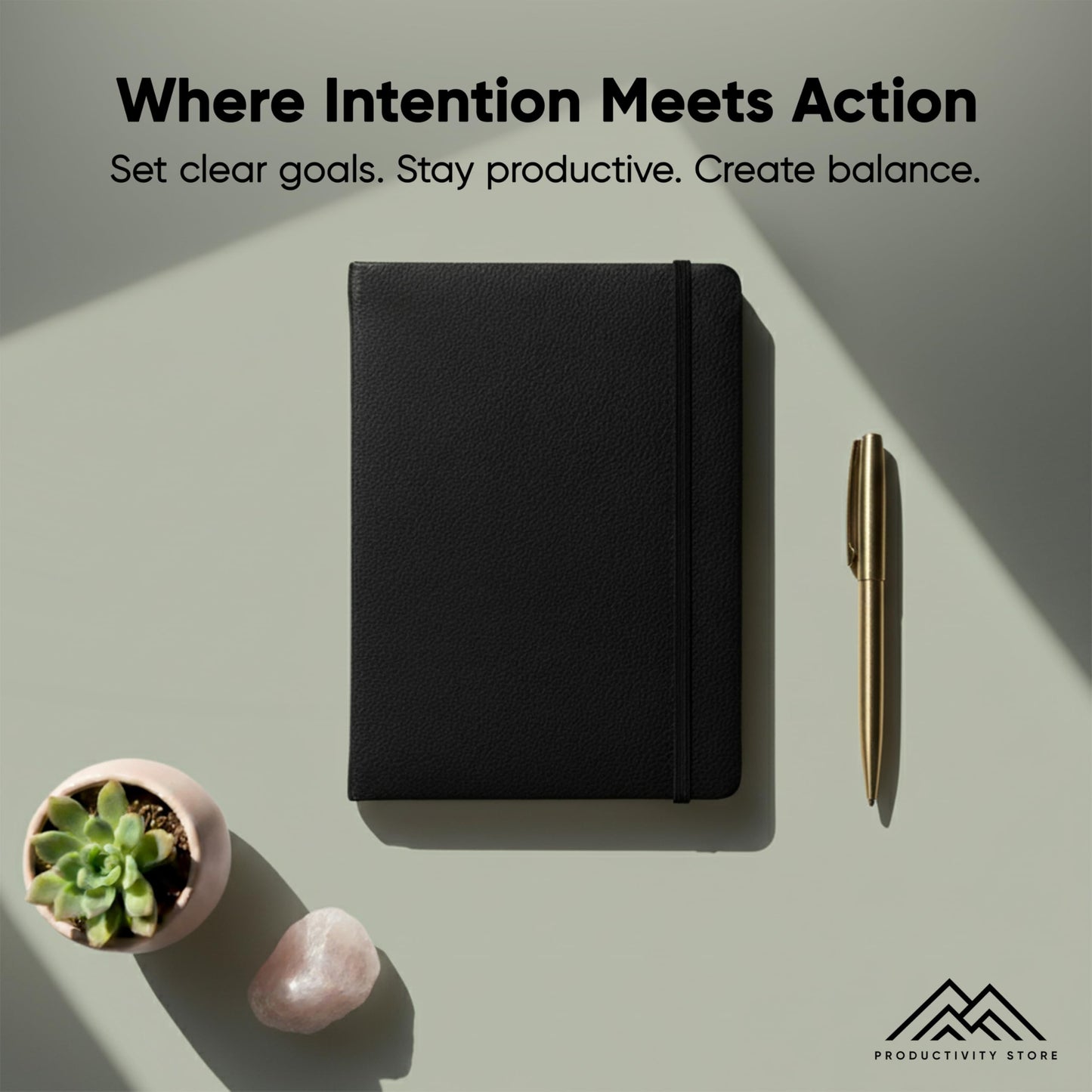 Dated, 2026 Planner, 5.8” x 8.3” - The #1 Productivity Planner to Achieve Your 2026 Goals - Planner 2026-2027 by PRODUCTIVITY STORE (A5, BLACK)