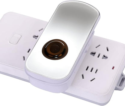 3-in-1 LED Night Light with Motion Sensor & Flashlight, Rechargeable Emergency Light, Auto Sensing Portable Wall Mount - White