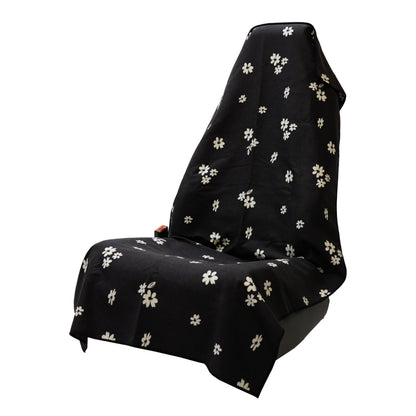 Sprints Athletic Running Towel, Full-Sized, Car Seat Cover - Performance Microfiber (Florid Declamation)