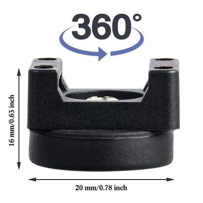 Yookeer 120 Pieces Magnetic Zip Tie Mount Multipurpose Cable Holder Magnets Magnetic Wire Management Bases with Heavy Duty Zip, Mount Nylon Cable Ties in Total (22 mm)