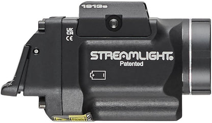 Streamlight 69468 TLR-8 HL-X sub USB 1000-Lumen Weapon Rail-Mounted Rechargeable Tactical Flashlight with Integrated Red Aiming Laser for Select 1913 Only, Black