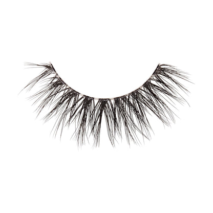 KISS Lash Couture LuXtensions Collection False Eyelashes, Flat Technology, Super Slim Band, Real Extension Fibers, Reusable, Contact Lens Friendly Strip Lashes, Style Royal Silk, 1 Pair (Pack of 2)