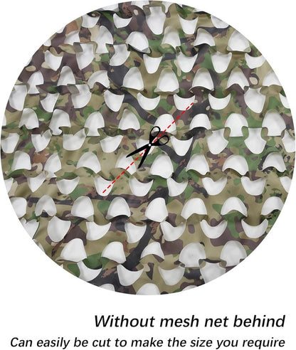 Camo Netting for Hunting | Bulk Roll Military Sunshade | Durable Outdoor Cover