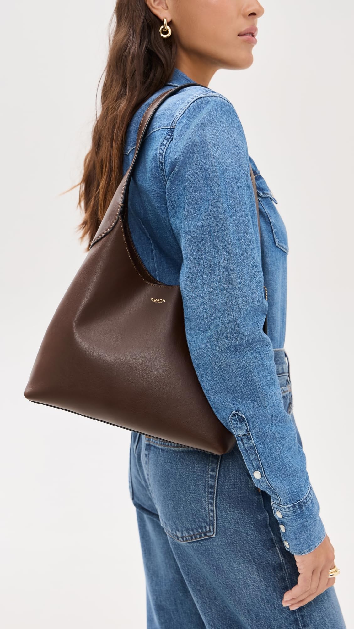 COACH Brooklyn Shoulder Bag 28, Maple