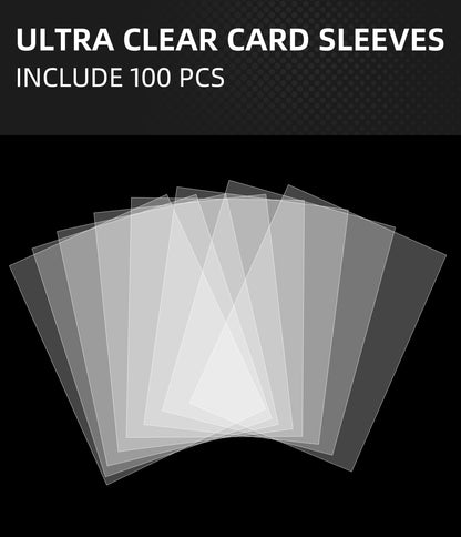 ARCHIVALPRO Ultra Clear Soft Penny Sleeves - 100pcs Standard Size Trading Card Protectors, Fits 120-130PT Cards, Acid-Free PVC-Free Card Sleeves for Collectors, Sports & Outdoors