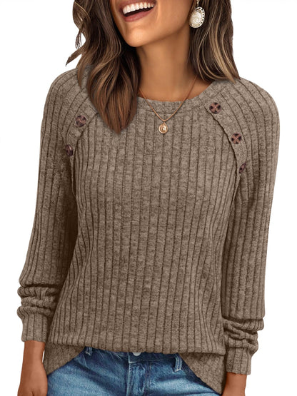 AUTOMET Womens Long Sleeve Tshirts Business Casual Tunic Work Tops Fashion Cute Sweaters Fall Outfits 2025 Dressy Blouse