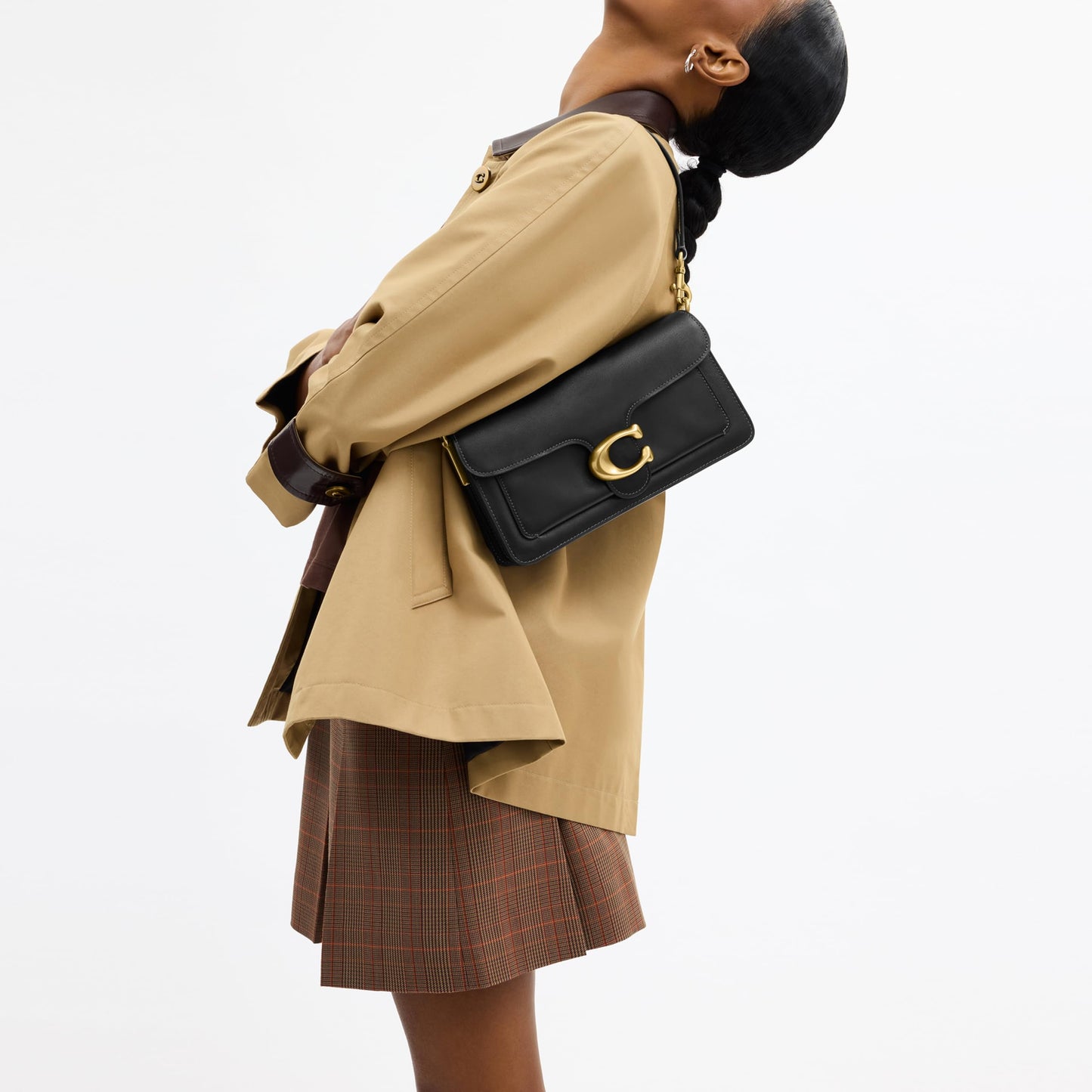 Tabby Shoulder Bag 26 in Soft Grain Leather