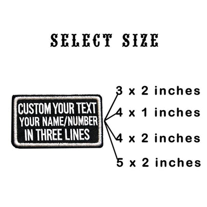 Customized Name Patch, Personalized Removable Tactical Patches Hook and Loop, Embroidered Military Name Patches for Dog Harness, Backpacks, Jackets (