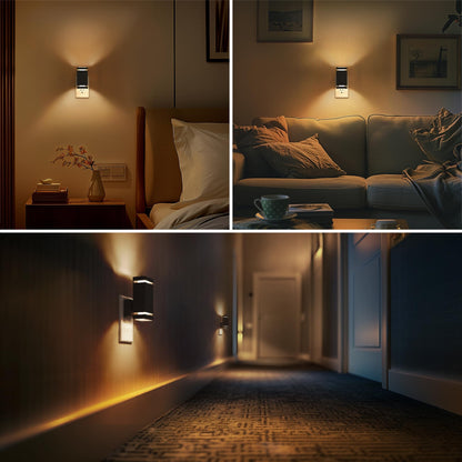 Briignite Night Lights Plug into Wall, Modern LED Night Light Plug in, Dusk to Dawn Sensor, Soft White 3000K, 0-100LM Adjustable Brightness, Dimmable NightLight for Hallway, Bedroom, Stairway, 2 Pack