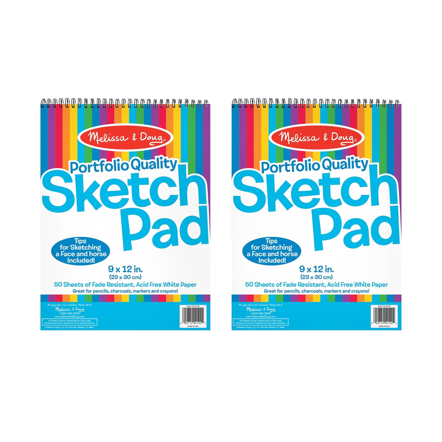 Melissa & Doug Sticker WOW!™ 24-Page Activity Pad and Sticker Stamper, 300 Stickers, Arts and Crafts Fidget Toy Collectible Character – Purple Unicorn - for Kids Ages 3+ - FSC Certified