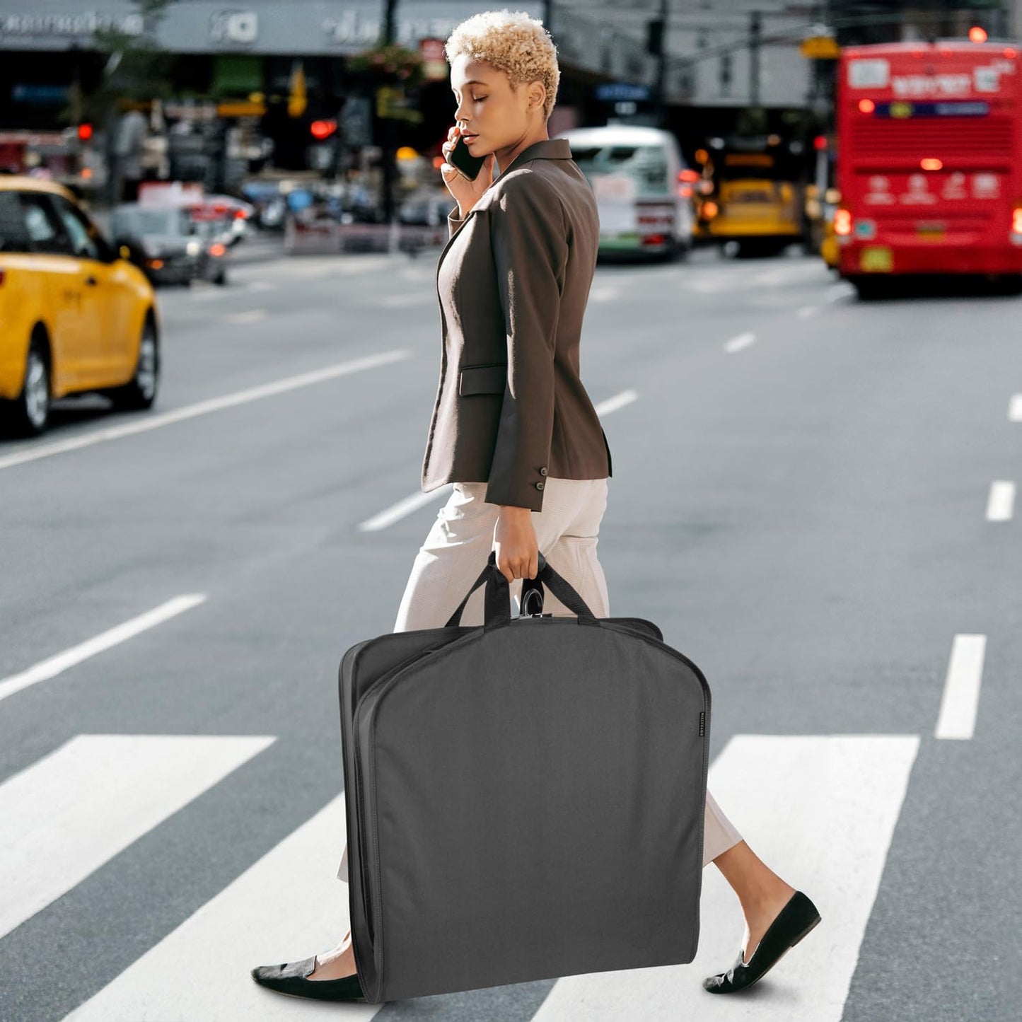 Wally Bags 60” Deluxe Travel Garment Bag