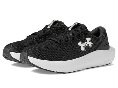 Under Armour Men's Surge 4, (002) Black/Anthracite/White, 12.5, US