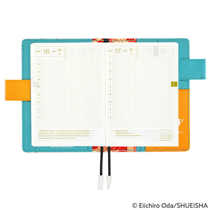 Hobonichi Techo Original/Planner Cover [A6 Cover Only] ONE PIECE magazine: Ace, Sabo, Luffy