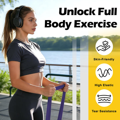 TB3C Pull Up Bands, Resistance Bands Set, Pull-Up Assistance Bands Set for Men & Women, Exercise Workout Bands for Working Out, Body Stretching, Physical Therapy, Muscle Training