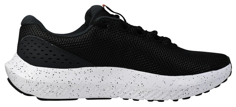 Under Armour Men's Charged Surge 4, (004) Black/Anthracite/Ares Red, 12, US