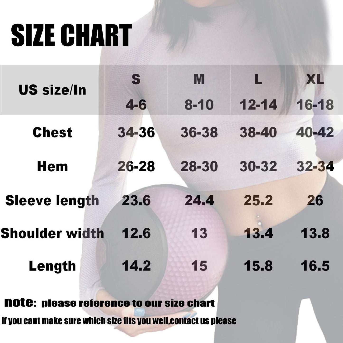 FITTOO Women's Long Sleeves Workout Crop Tops Seamless Sports Shirts Fitness Activewear Grey S