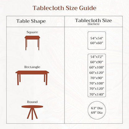 Maison d' Hermine Table Cloth Rectangle Table 100% Cotton 70 x 90 Inches Fall Tablecloth Reusable Everyday Use for Thanksgiving Christmas Decorations Dining Farmhouse Party (Fairy Tale Forest)