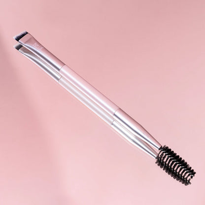 Real Techniques Eye Shade & Blend Makeup Brush Trio, For Eyeshadow & Liner, Makeup Tools for Shaping & Grooming Brows, Defined Makeup Look, Synthetic Bristles, Vegan & Cruelty-Free, 3 Count