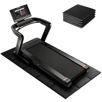 Treadmill Mat – 79" x 39", 1/4" Thick Non-Slip Walking Pad Mat for Carpet Floors & Hardwood, Shock Absorbing Exercise Mat & Under Treadmill Mat for Floor Protection in Home Gym