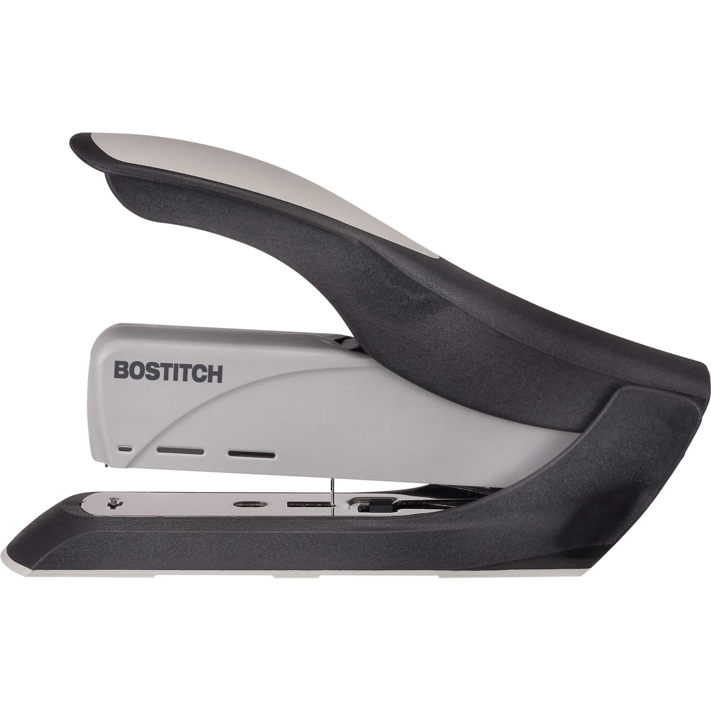 Bostitch Office 60 Sheet Heavy Duty Stapler - Two Fingers, No Effort, Spring Powered Stapler - Gray (1200)