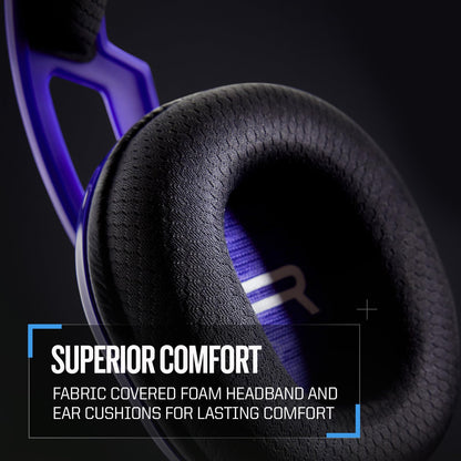 RIG 300 PRO HC Universal Gaming Headset - Xbox Series X, Xbox Series S, Xbox One, PS5, PS4, PlayStation, Nintendo Switch, Laptop, 3.5mm – Flip-to-Stow Mic, 40mm Speakers – Dolby Atmos – Cosmic Purple