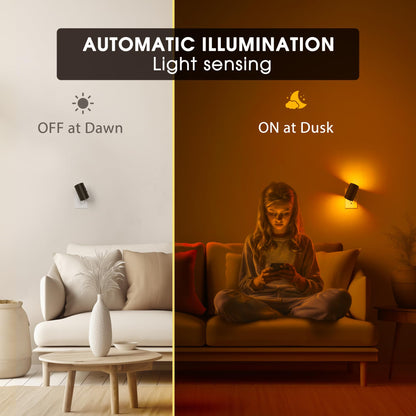 Briignite Night Lights Plug into Wall, Modern LED Night Light Plug in, Dusk to Dawn Sensor, Soft White 3000K, 0-100LM Adjustable Brightness, Dimmable NightLight for Hallway, Bedroom, Stairway, 2 Pack