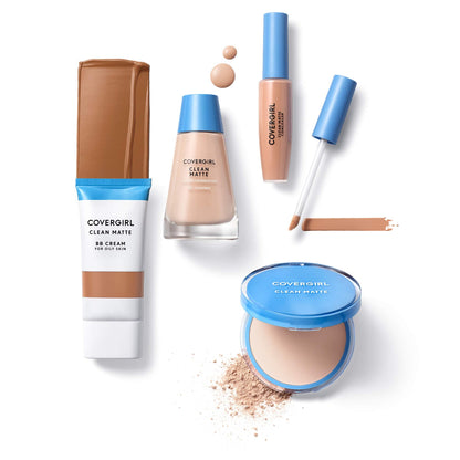COVERGIRL - Clean Matte Concealer, Oil-Free, Lightweight Formula, Blendable, Natural-Looking Coverage, 100% Cruelty-Free