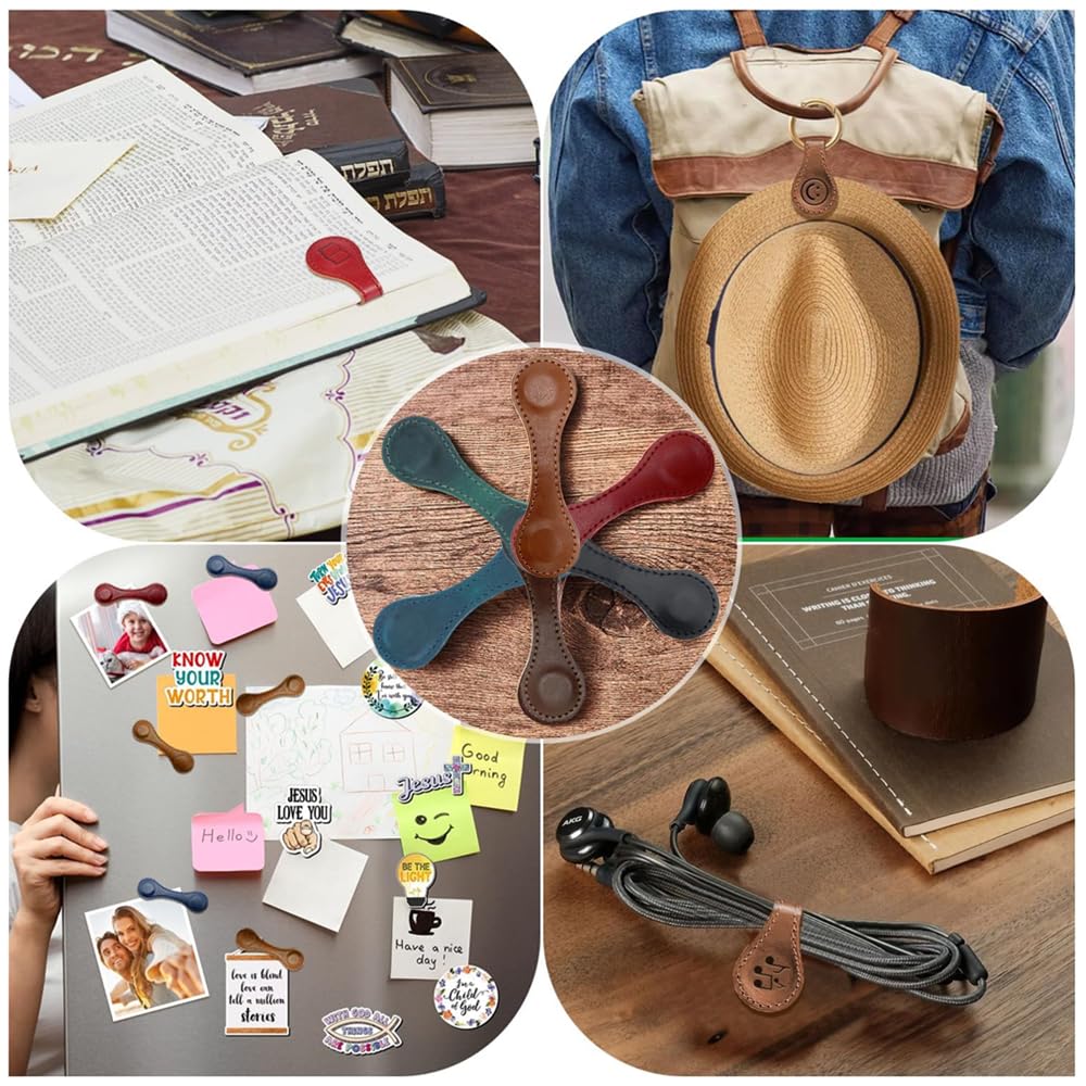 3Pcs Personalized Leather Magnetic Bookmark, 26 Letters Bookmarks Customized Engraved Initial Book Mark Cute Custom Marker Meaningful Gift for Women Men Book Lovers (J, 1Bird+1Heart+1Book)