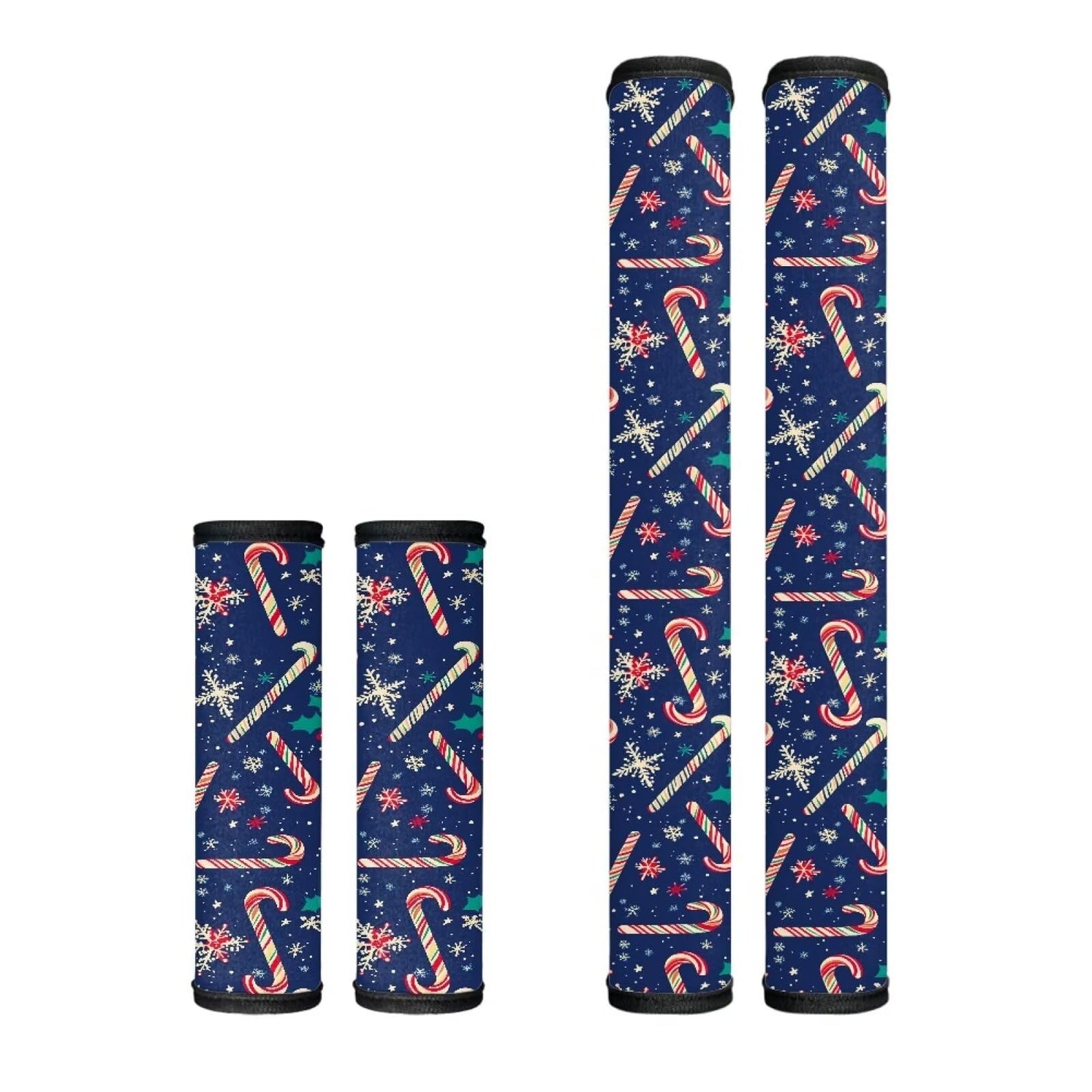Mintulipy Candy Refrigerator Door Handle Covers Set of 4 Christmas Decor Kitchen Appliance Handle Cover Keep Your Fridge Microwave Oven Stove Dishwasher Clean