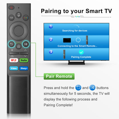 Replacement for Google-Chromecast-Remote, for Chromecast with Google TV Remote 4K/HD & Google TV Streamer 4K(Only for Snow Chromecast Google)