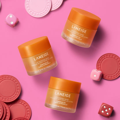 LANEIGE Lip Sleeping Mask: Nourish, Hydrate, Vitamin C, Murumuru & Shea Butter, Antioxidants, Flaky, Dry Lips