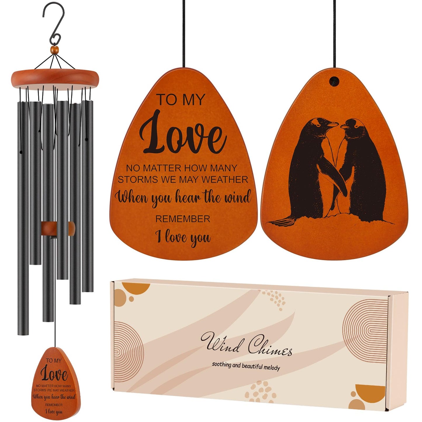 for Wife, Birthday Gifts for Wife Girlfriend, 32 Inch Wind Chimes Gift