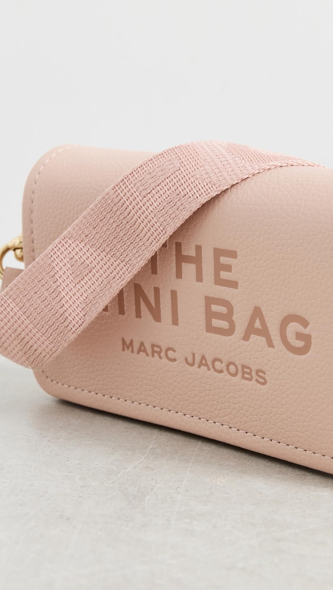 Marc Jacobs Women's The Leather Mini Bag, Rose, One Size