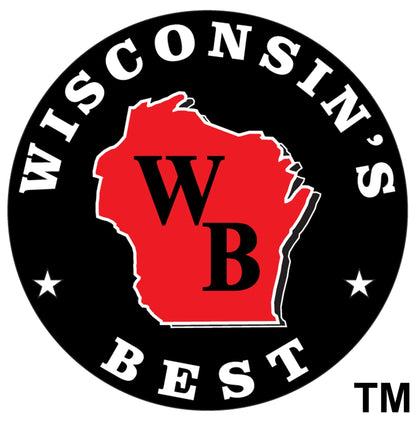 Wisconsin Cheese Company - Wisconsin Cheddar & Pepper Jack Cheese and Cracker Gift Box - 100% Wisconsin Cheese | Perfect for Parties, Charcuterie Boards and Birthdays