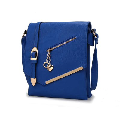 MKF Collection Crossbody Bags for Women, Sling bag Vegan Leather Shoulder bag Ladies Small Purse Handbag by Mia K