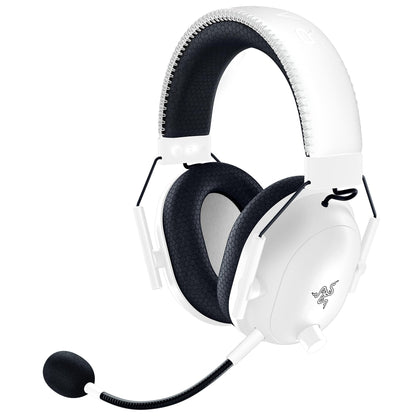 Razer BlackShark V2 Pro Wireless Gaming Headset 2023 Edition: Detachable Mic - Pro-Tuned FPS Profiles - 50mm Drivers - Noise-Isolating Earcups w/Ultra-Soft Memory Foam - 70 Hr Battery Life - White