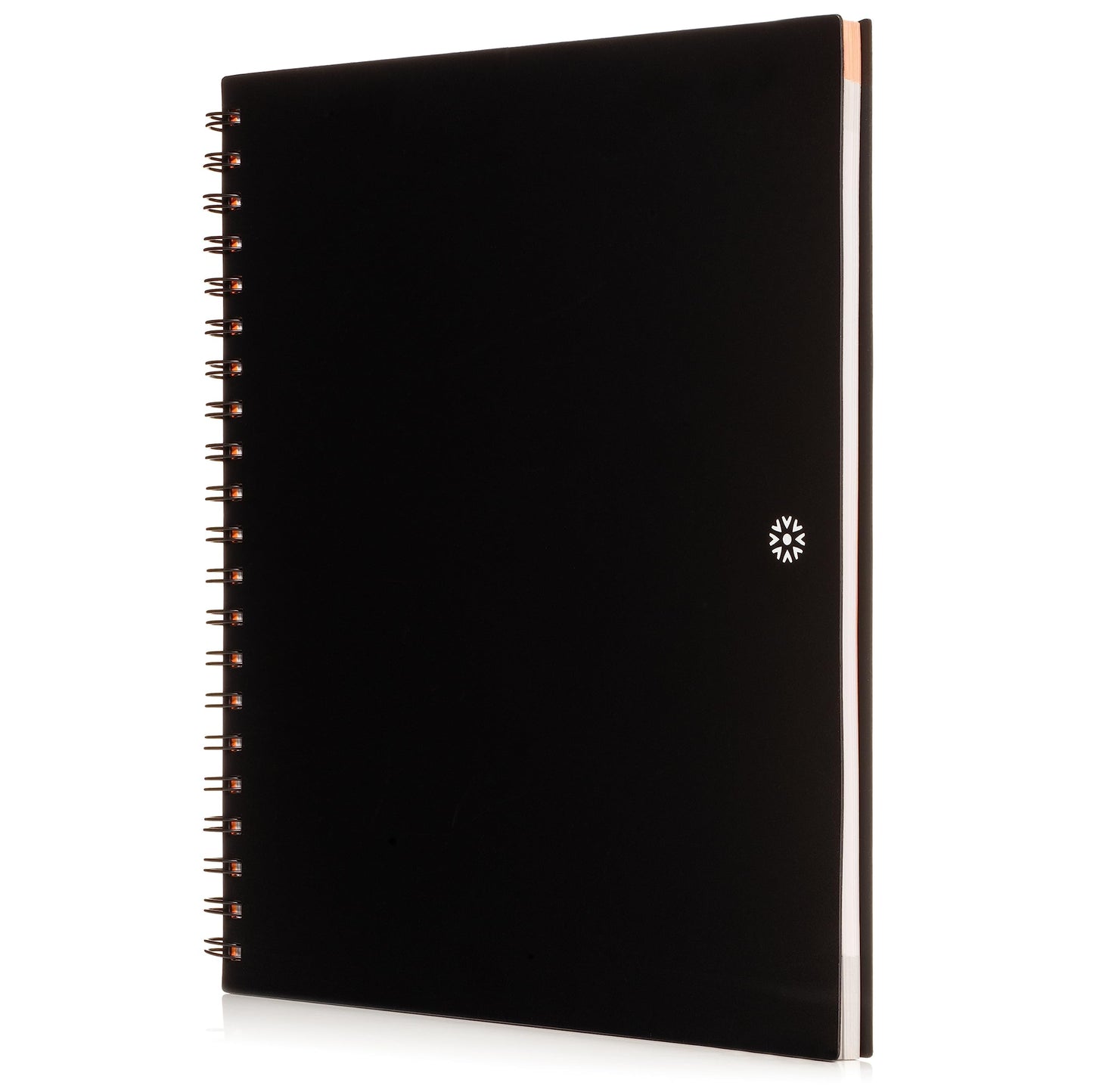 Notsu Undated Daily Planner Notebook | Minimalist Productivity Planner with To Do List, Agenda, Dot Grid, Lined, Notes sections. 160 Pages, Thick Paper 120 gsm, 8.5 x 11 inches, Black