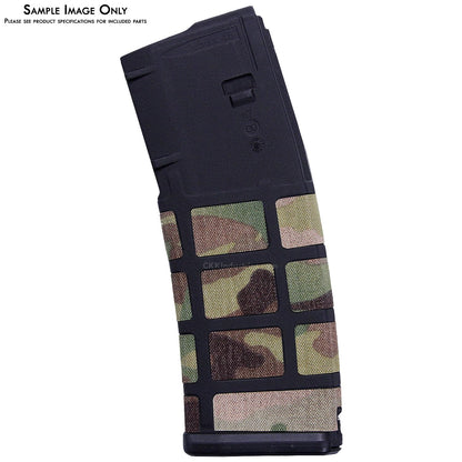 HolsterSmith EDC Wrap - PMAG Magazine Wrap - Cordura (500D) - (Compatible with Multicam) - Adhesive Fabric Wrap for PMAG Magazines - PMAG Grip Enhancement Fillers