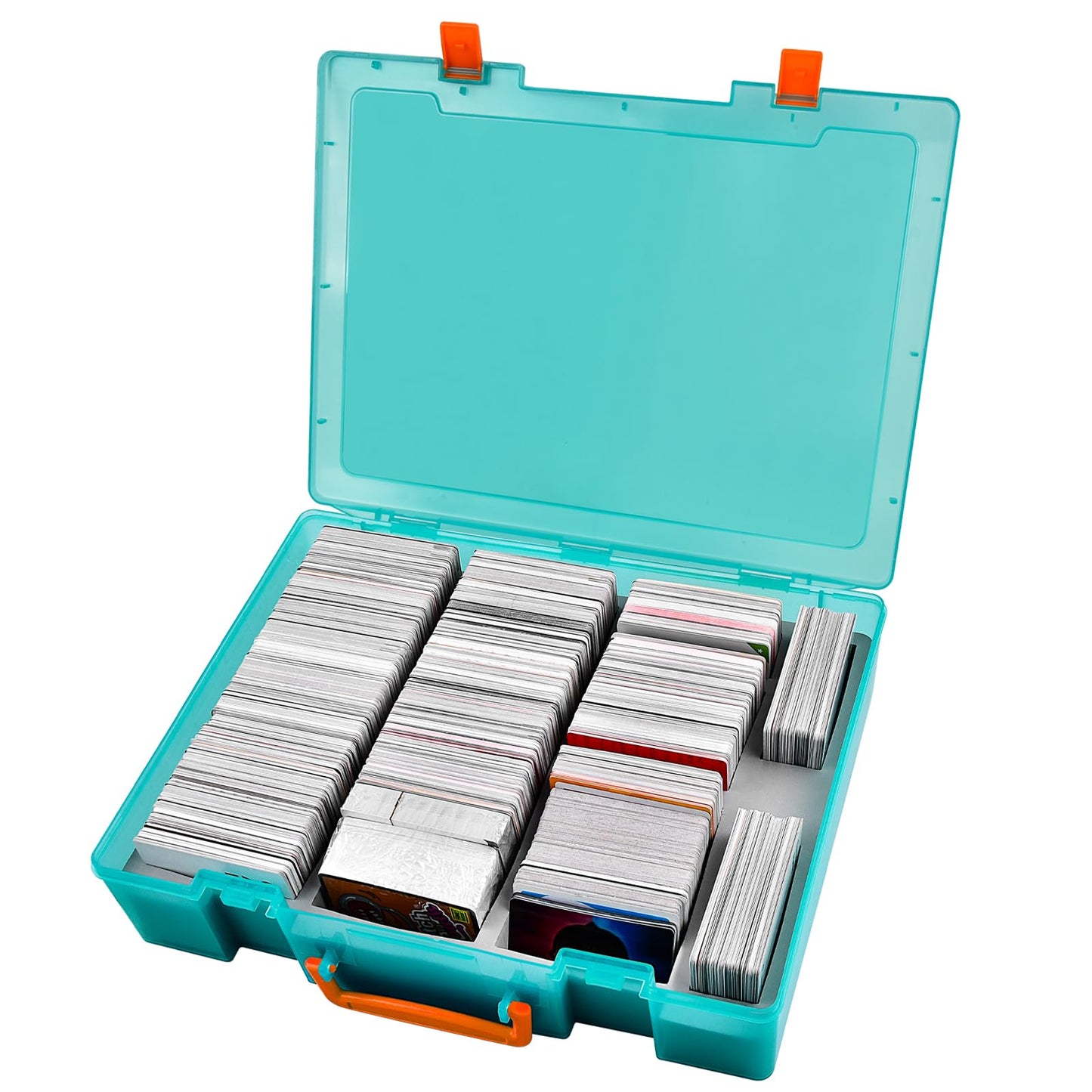 ALKOO 2200+ Large Trading Card Storage Box Case Holder for Kids Against Maturity, C.A.H MTG Deck Organizer for Cards Against Humanity/for Magic The Gathering Sports Cards& Expansions