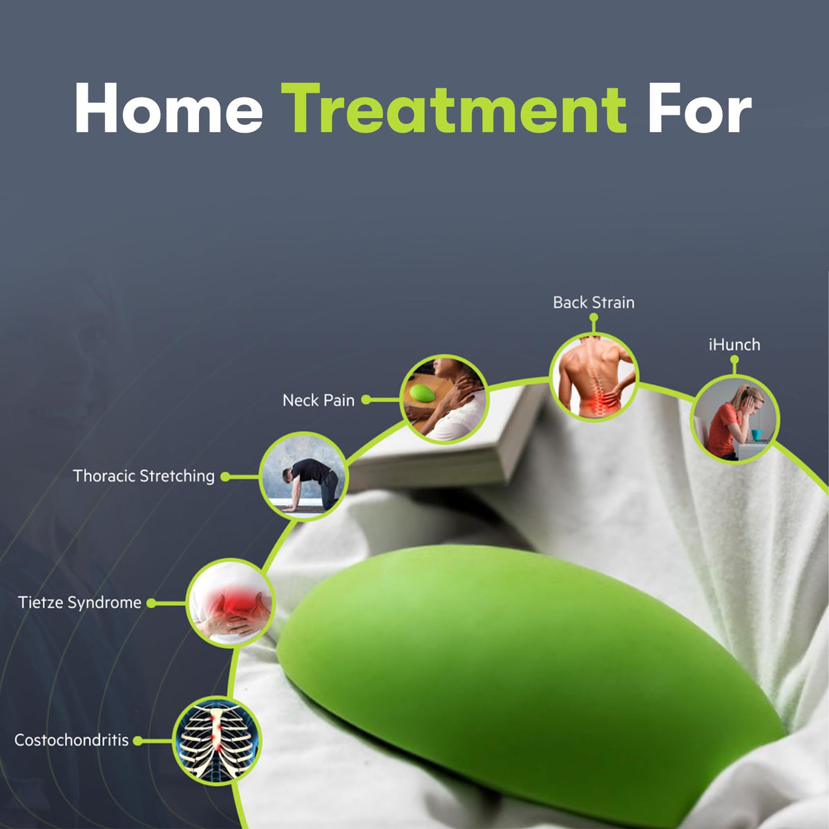 Bodystance Backpod - Premium Device for Costochondritis & Tietze Syndrome | Physio Designed | NZ Made | Posture Corrector & Back Pain Relief
