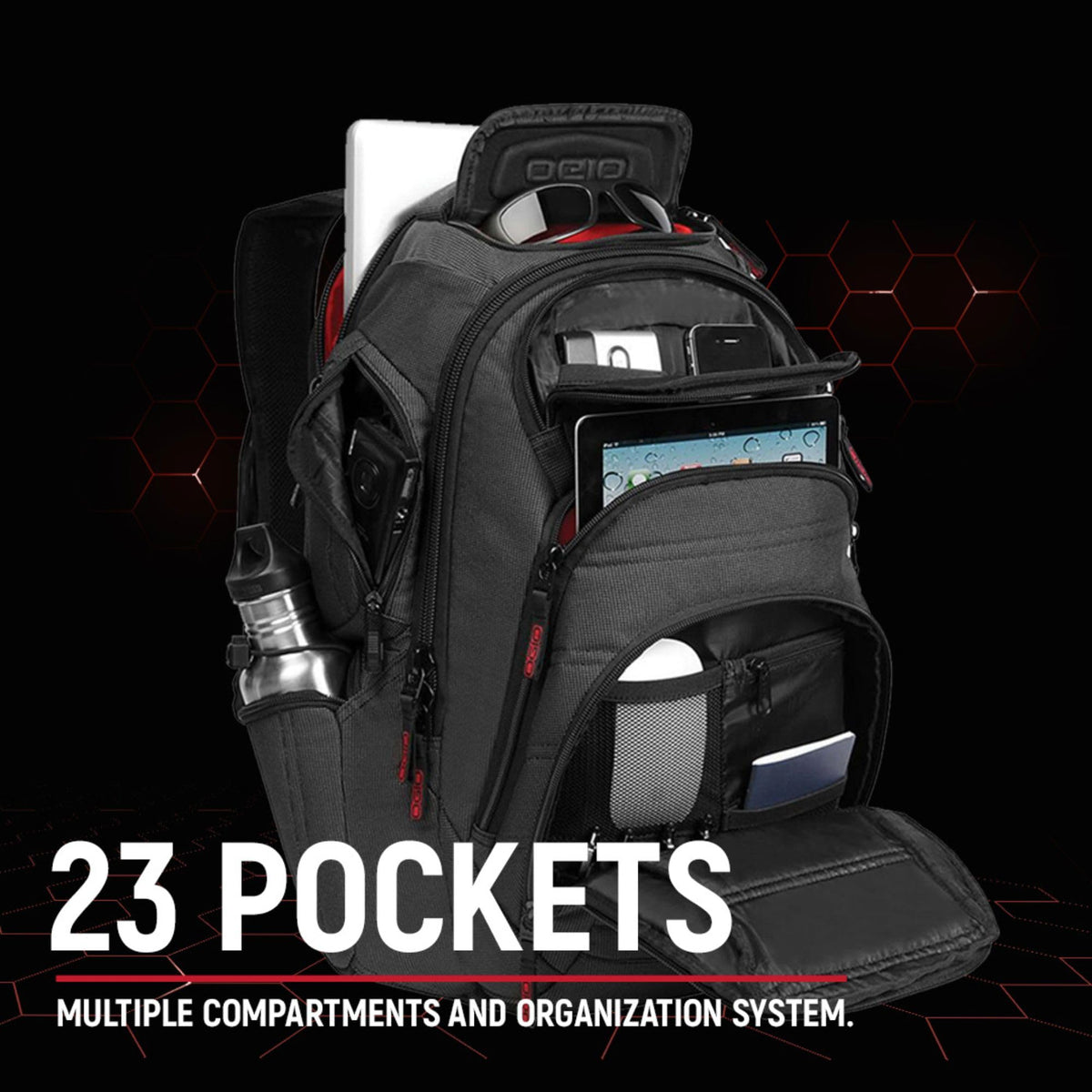 OGIO Renegade Backpack (Renegade , Black), Large
