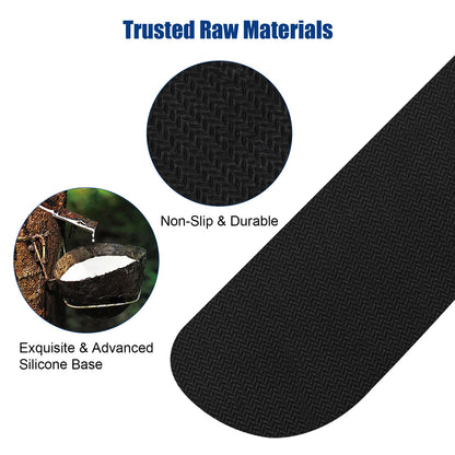 Nefuo Keyboard Wrist Rest, Gel Memory Foam Keyboard Pad with Wrist Support for Easy Typing & Pain Relief, Comfortable Keyboard Rest Suit for Computer, Laptop, Office & Home (Black)