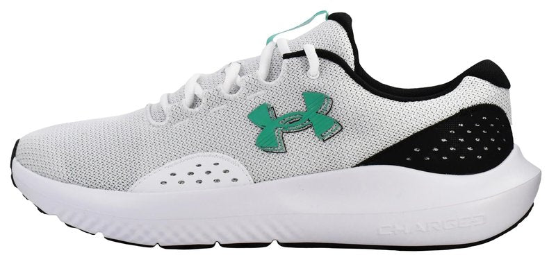 Under Armour Men Charged Rogue 4 White/Black/Green Mode 12 Medium